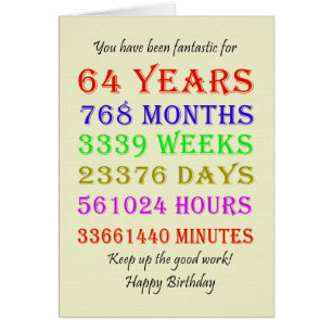 64e anniversaire Jalons