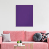 #65187A HEX CODE DARK PAARSE KLEUR ACHTERGRONDTEMP CANVAS AFDRUK (Insitu (Woonkamer))