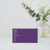 #65187A HEX CODE DARK PAARSE KLEUR ACHTERGRONDTEMP VISITEKAARTJE (Staand voorkant)