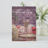 6554-Trouwtafel Bedankkaart (Staand voorkant)