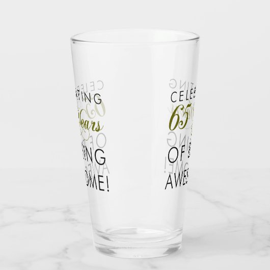 65 Ans De Verre À La Fête (Gauche)