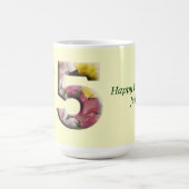 65 floral jalon mug 65e anniversaire (Centre)