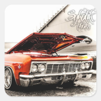 65 Impala Vierkante Sticker