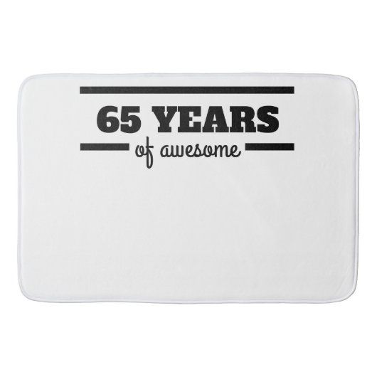 65 jaar Geweldige Badmat (Voorkant)