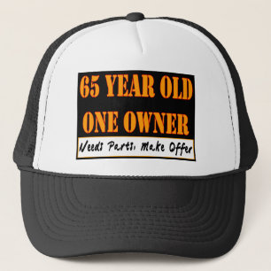 65 jaar oud, één eigenaar - heeft onderdelen nod trucker pet