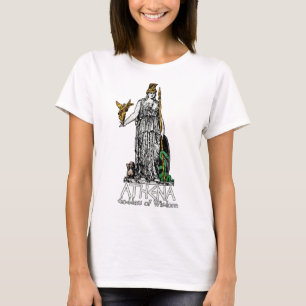 65 MCMLXV ATHENA GRIEKSE MYTHOLOGIE GODESS OF WISD T-SHIRT