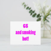 65 Rookheet Briefkaart (Staand voorkant)