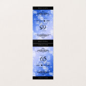 65e anniversaire de l'élégant Mariage Blue Sapphir (Outside Unfolded)