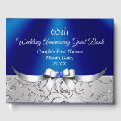 65e anniversaire du Mariage Livre d'or, SAPPHIRE (Recto)