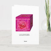 65e BIrthday Kaart - Roos Cadeaudoos - GRAPPIG (Achterkant)