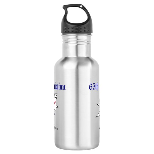 65e Division d'infanterie Association Bouteille d' (Dos)