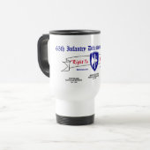 65e Division d'infanterie Association Mug de voyag (Devant gauche)