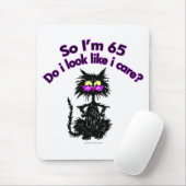 65e geboortedag muismat (Met muis)