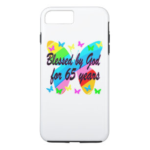 65E GEZEGEND DOOR GOD BUTTERFLY DESIGN 	iPhone 8 PLUS / 7 PLUS HOESJE