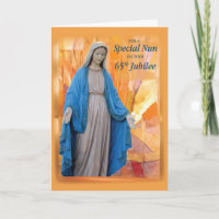 65e Jubileum Jubileum voor Katholieke Nun, Maria