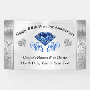 65e of 45e Sapphire Wedding Jubileum Banner