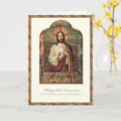 65e PRIEST-JUBILEUM Kaart (Gele Bloem)