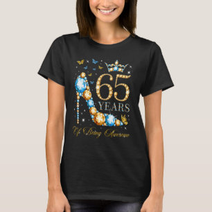 65e verjaardag 65 jaar Geweldige 65 jaar of T-shirt