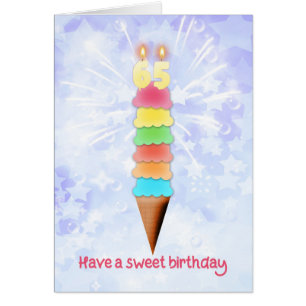 65e verjaardag Giant Ice Cream