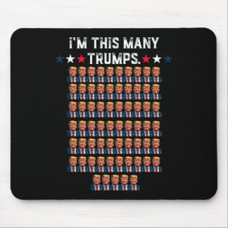 65e verjaardag Ik ben zo veel troeven voor Trump S Muismat