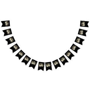 65e verjaardag of partij bij het Jubileum Vlaggetjes