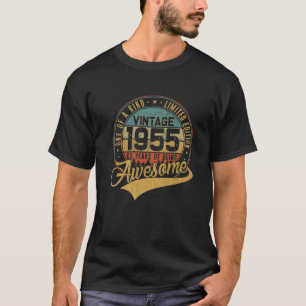 65th Birthday Gift Retro  1955 65 Years T-shirt