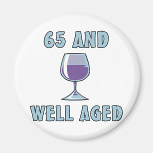 65th Birthday Gifts Magneet