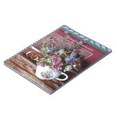 65th Birthday Party Guest Book, Teapot Notitieboek (Linkerzijde)