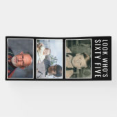 65th Birthday Photo Banner (Horizontaal)