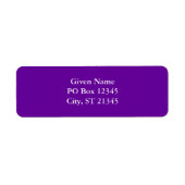 660099 Paars Etiket (Voorkant)