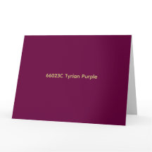 66023C Tyriëns Paars kaart