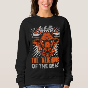 665 De buur van de Beast Satanic Lucifer occ Trui