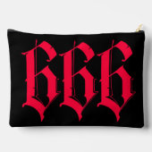 666 Gotisch Etui (Achterkant)