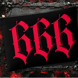 666 Gotisch  Etui