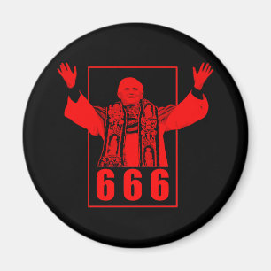 666 paus magneet