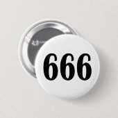 666 RONDE BUTTON 5,7 CM (Voorkant /achterkant)