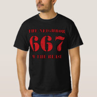 667 De naaste van het beest ( rood)