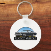 66 Chevelle Black Sleutelhanger (Voorkant)