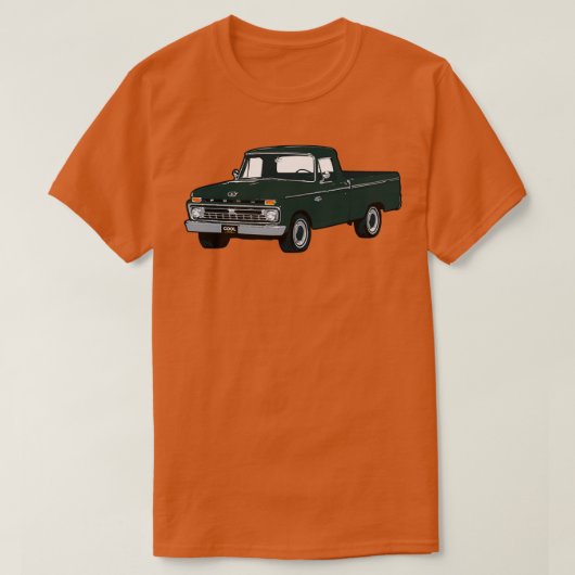 66 Green F Truck T-shirt (Design voorkant)