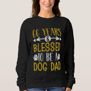 66 jaar en hond papa! 66 jaar oud trui