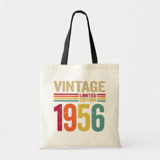66 jaar oude geschenken 1956 66e verjaardag tote bag
