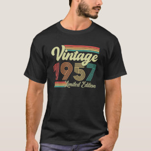 66 jaar oude Vintage 1957, geboren in 1957 66e T-shirt