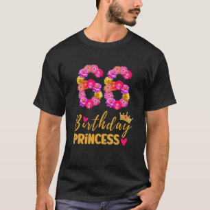 66-jarige verjaardag prinses zijn 66ste verjaardag t-shirt