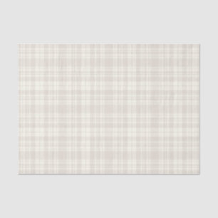 66 Tartan speldenpoppen & beige nr. Tissuepapier