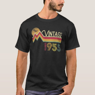 66e verjaardag Shirt 1955 66 jaar oude Vintage