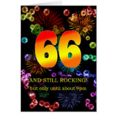 66th Birthday Still Rocking (Devant)