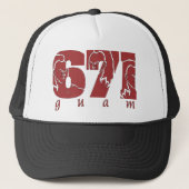 671 AREAALCODE TRUCKER PET (Voorkant)