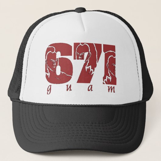 671 AREAALCODE TRUCKER PET (Voorkant)