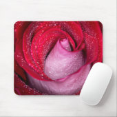 6727-Rode, Witte en Roze Roos Muismat (Met muis)