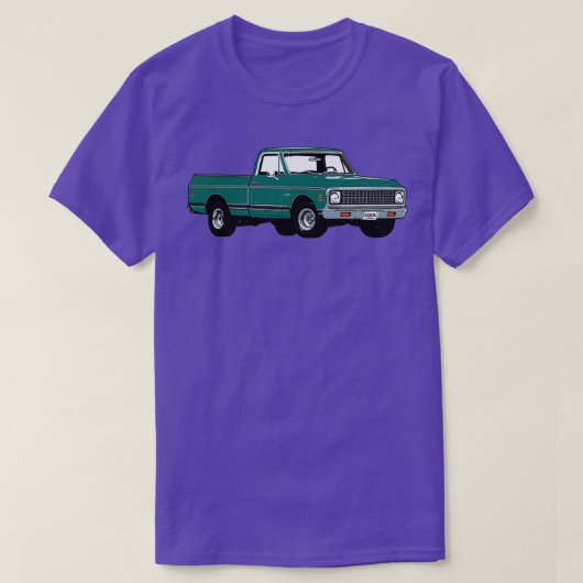 6772 Green C Truck T-shirt (Design voorkant)